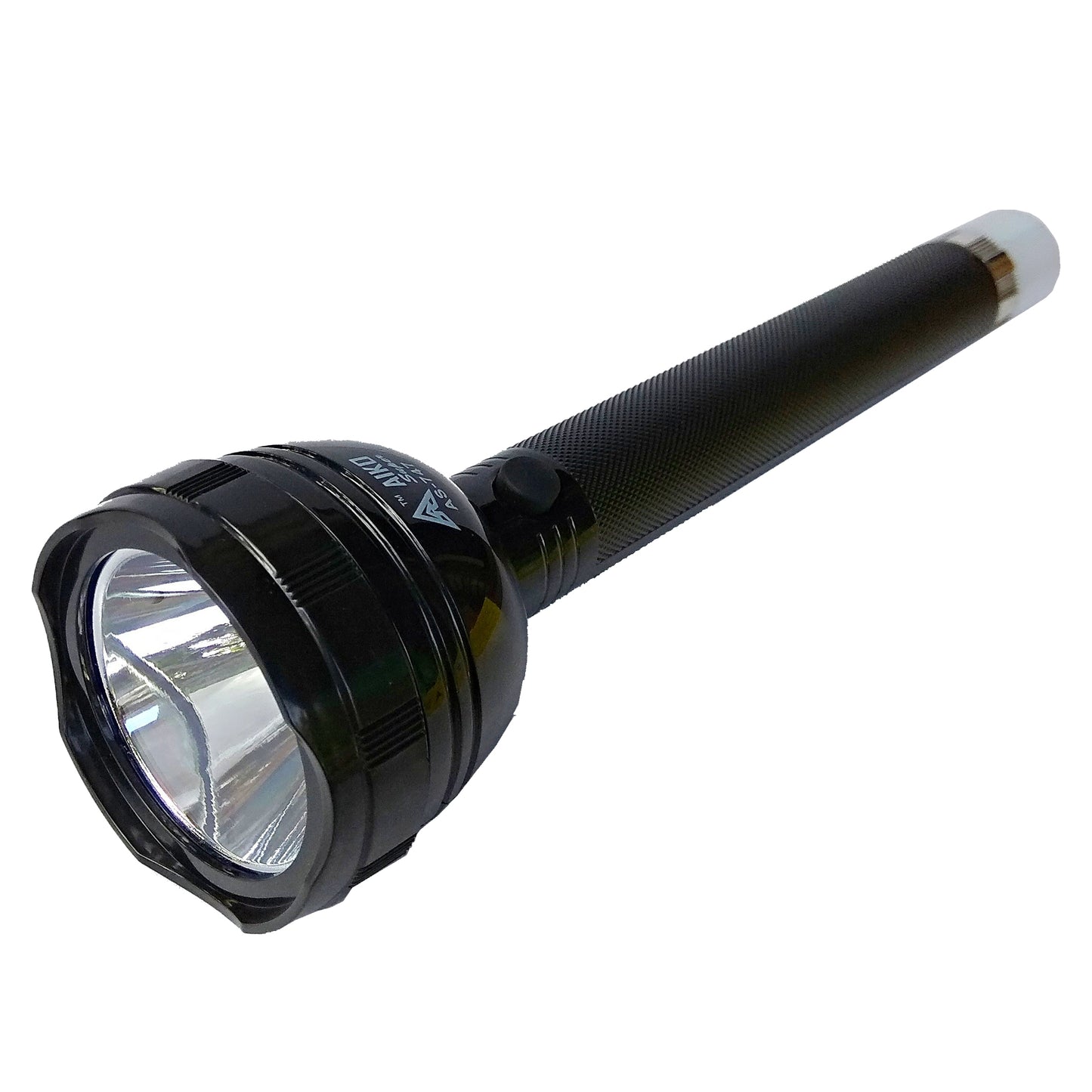 AS 747 High Power LED Police Flashlight Torch Rechargeable Lithium Battery 500m Range Light