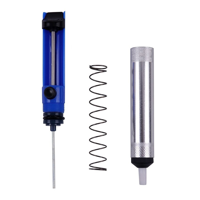Aluminum Desoldering Pump Metal Suction Tin Solder Sucker Pen for Solder Removal and Repair