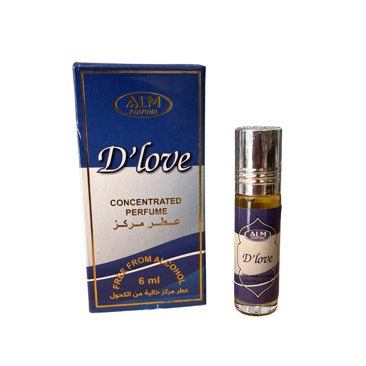 D Love 6ml Attar Long Lasting Perfume Oil for Men and Women