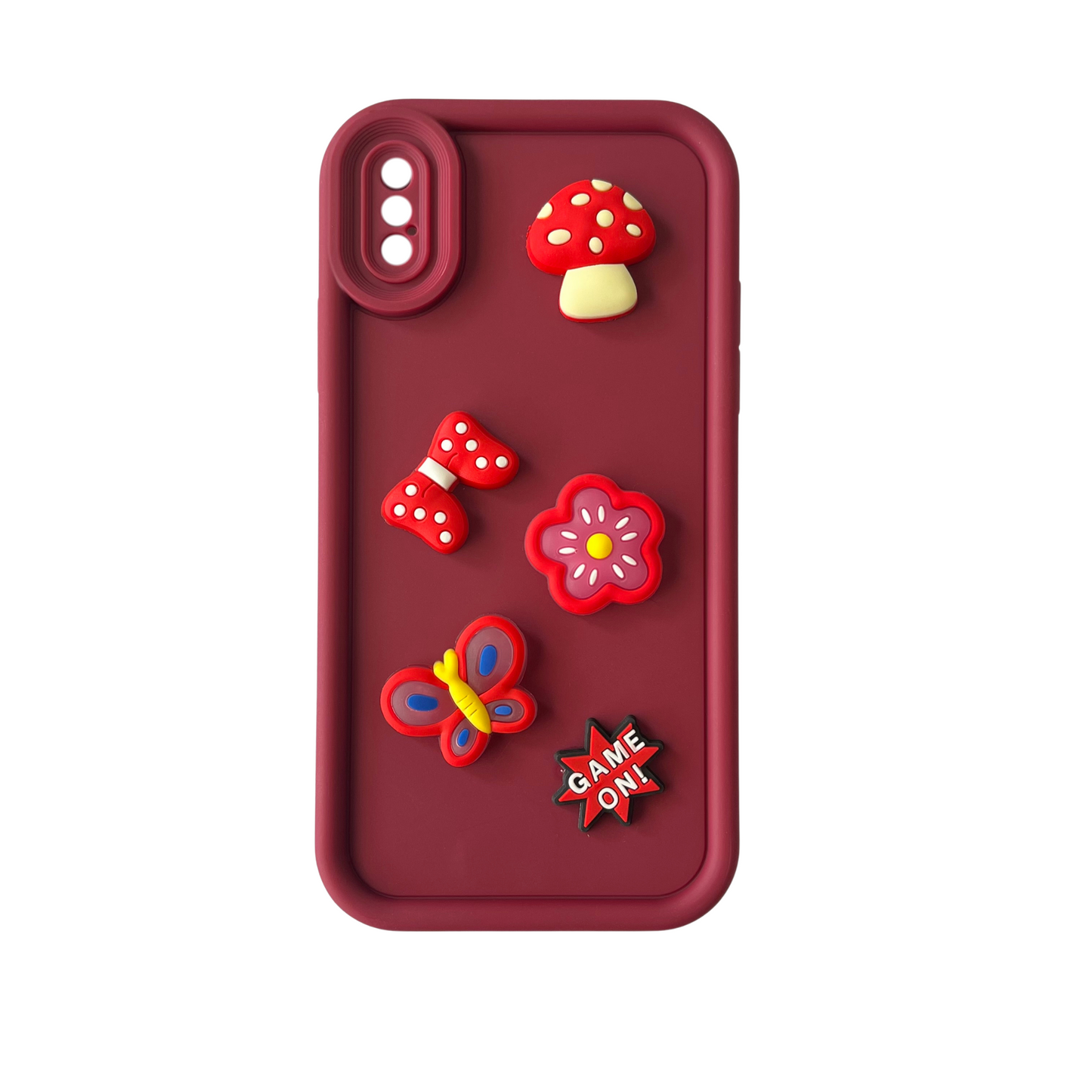 Cute Cartoon 3D Ball Coffee Silicone Mobile Back Case for iPhone 7, 7 Plus, 8, 8 Plus, X, XS, XR, XS Max, 11, 11 Pro, 11 Pro Max, 12, 12 Mini, 12 Pro, 12 Pro Max, 13, 13 Mini, 13 Pro, 13 Pro Max, 14