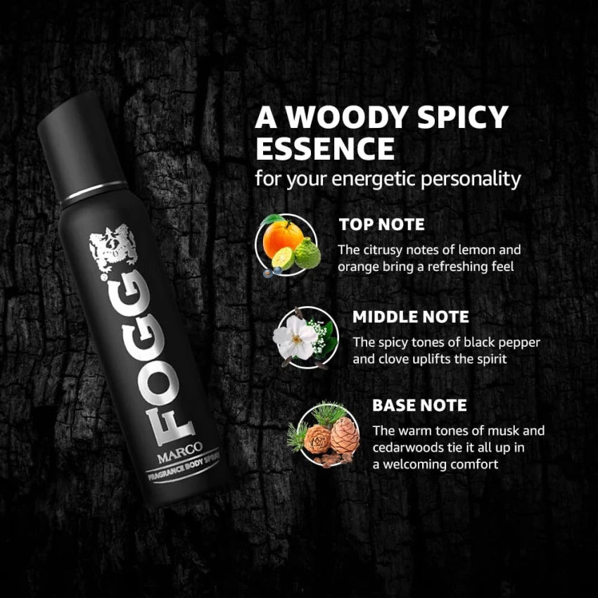 fogg marco body spray 120ml