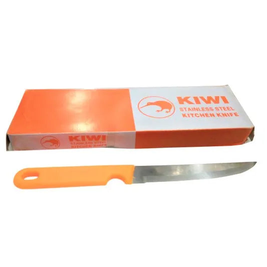 Kiwi Chinese S4 Brown Knife Stainless Steel Sharp Cooking Cleaver with Wooden Handle