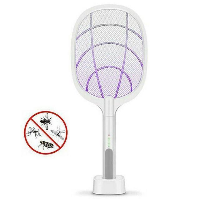Mosquito Racket Standing Fly Insect .