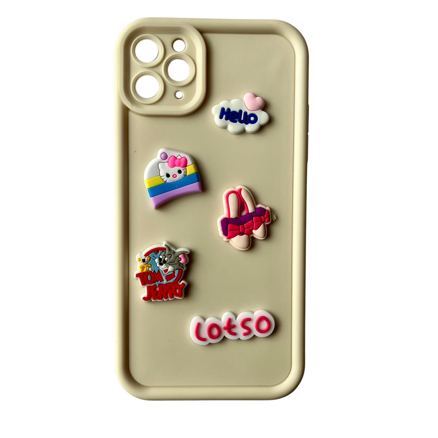 Cute Cartoon 3D Ball Coffee Silicone Mobile Back Case for iPhone 7, 7 Plus, 8, 8 Plus, X, XS, XR, XS Max, 11, 11 Pro, 11 Pro Max, 12, 12 Mini, 12 Pro, 12 Pro Max, 13, 13 Mini, 13 Pro, 13 Pro Max, 14