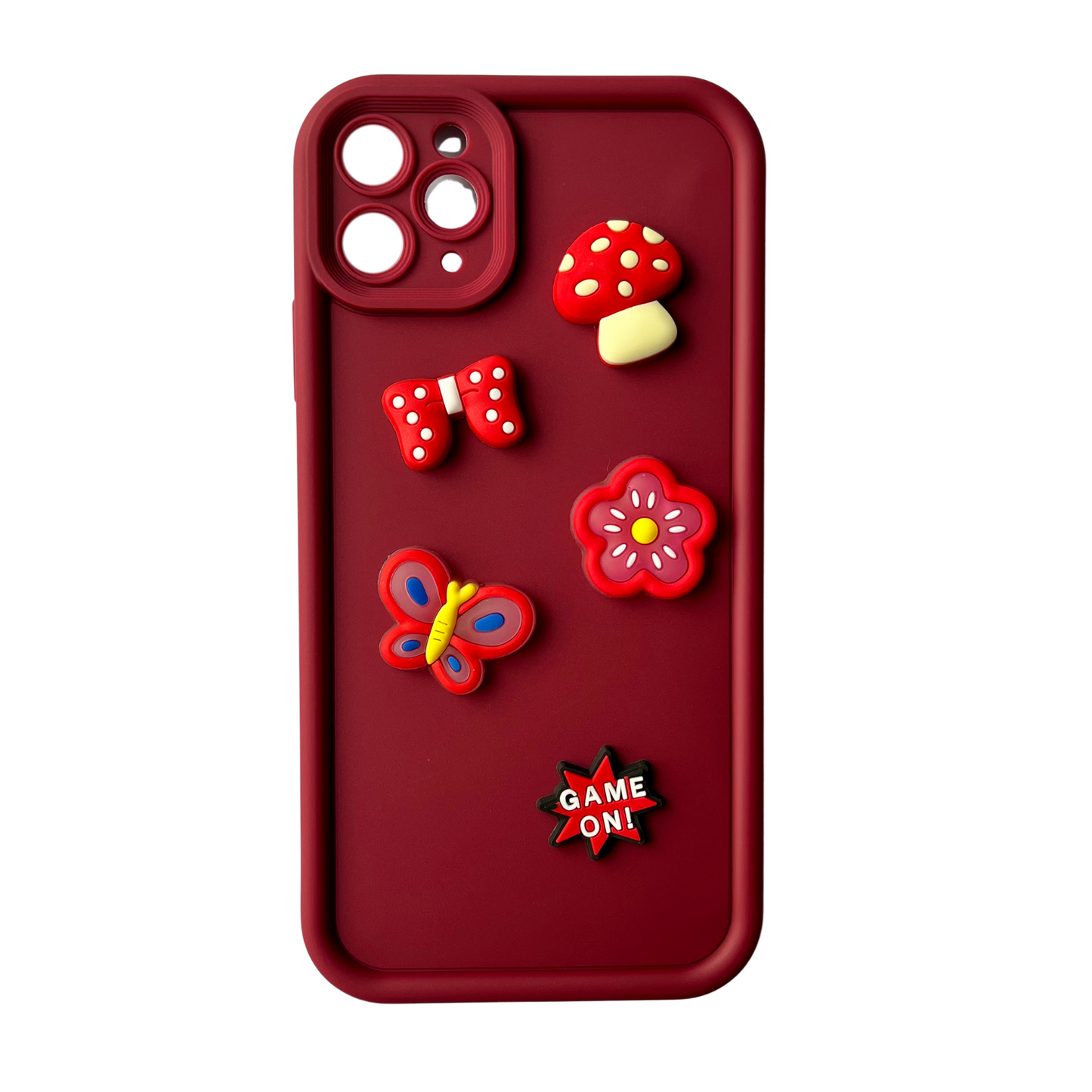 Cute Cartoon 3D Ball Coffee Silicone Mobile Back Case for iPhone 7, 7 Plus, 8, 8 Plus, X, XS, XR, XS Max, 11, 11 Pro, 11 Pro Max, 12, 12 Mini, 12 Pro, 12 Pro Max, 13, 13 Mini, 13 Pro, 13 Pro Max, 14