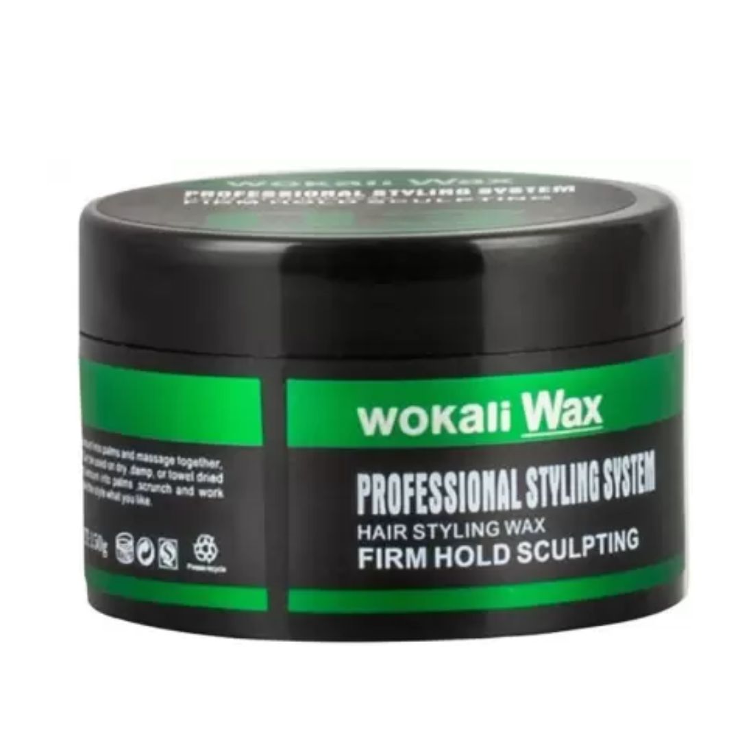 Unisex Hair Wax for All Hair Types Wokali Wax Sulfate-Free Moisturizing Firm-Hold Sculpting Wax