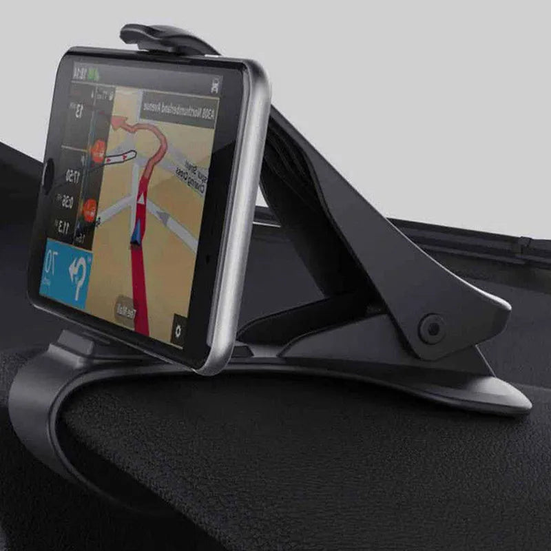Car Phone Gps Holder Universal Navigation Dashboard In Car Mobile Support Clip Fold Holder Car Phone Kickstand