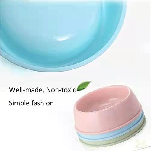 Plastic Pet Food & Water Bowl for Dogs, Cats, and Small Animals | Durable & Easy to Clean Dish