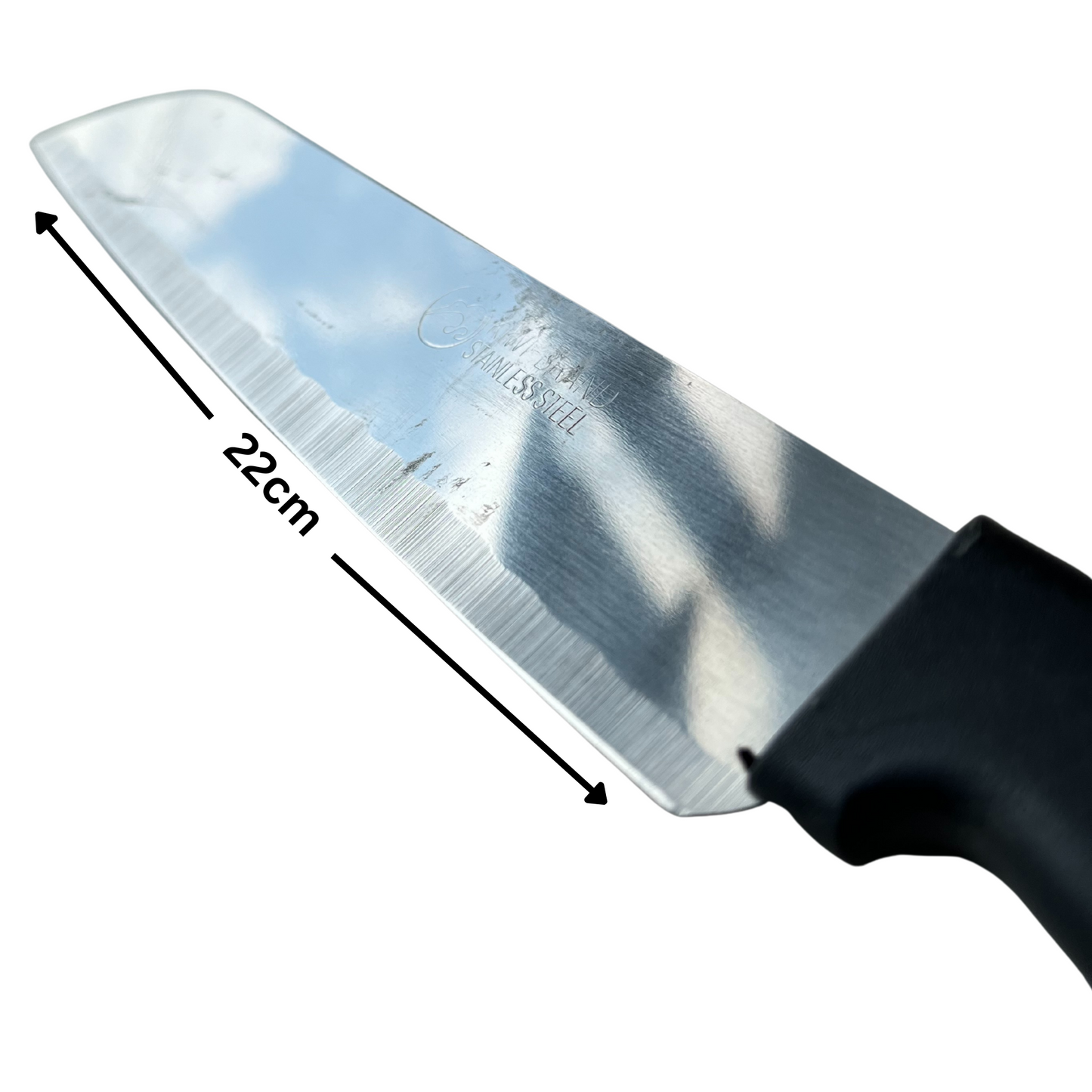 Kiwi Chinese Long Knife Stainless Steel Sharp Cleaver Durable Kitchen Cooking Tool