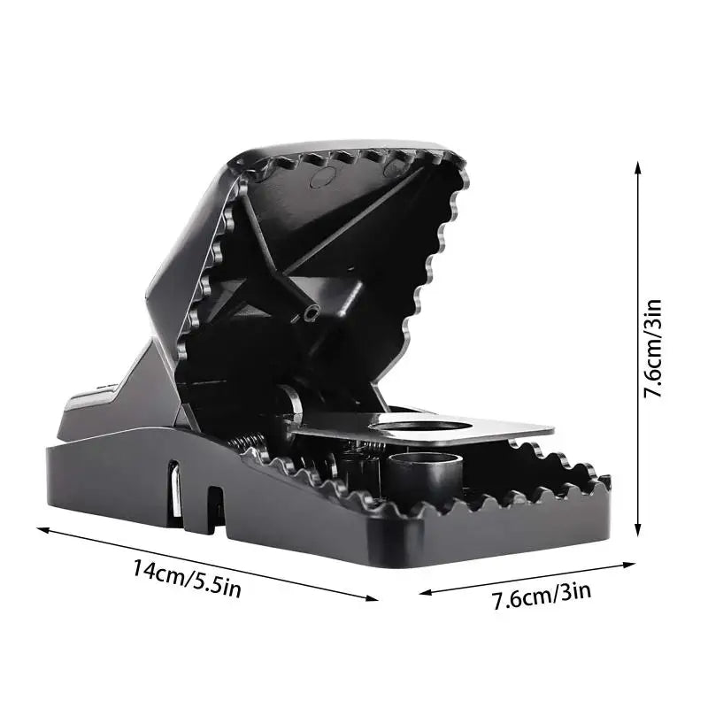 Plastic Rat Trap – Reusable, Safe & Effective Rodent Catcher for Home or Office Use
