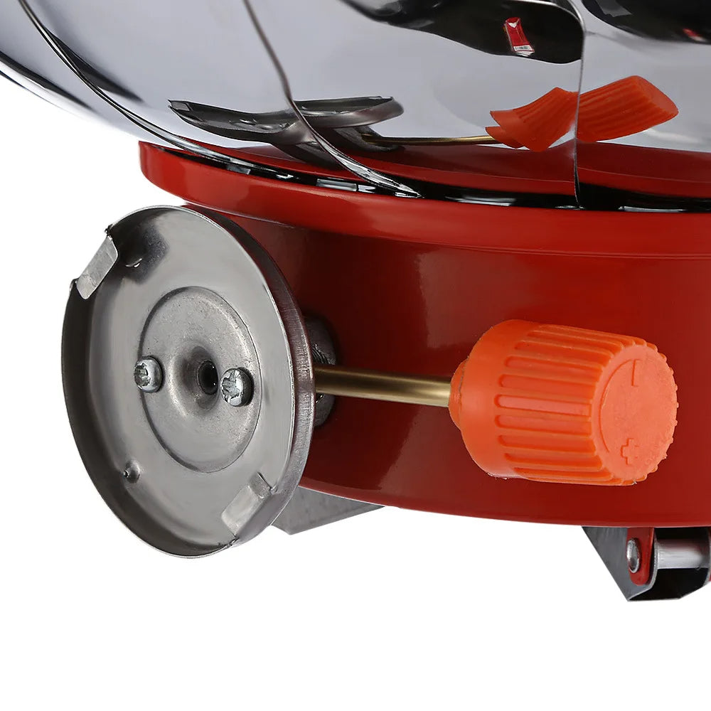Portable Windproof Camping Stove – Outdoor Gas Burner for Backpacking, Hiking & BBQ Cooking
