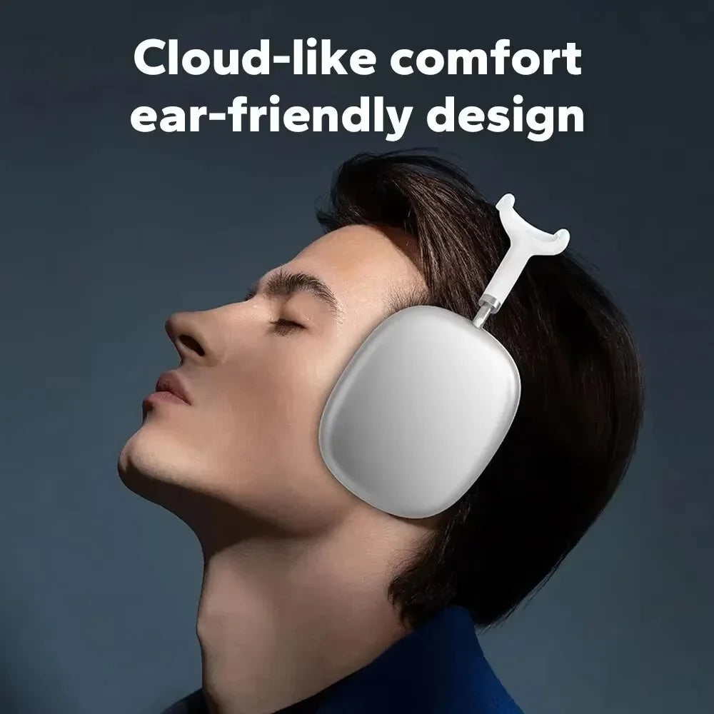 P9 Pro Max Wireless Bluetooth Headphones Foldable Over Ear TF Card Support 10 Hour Playtime