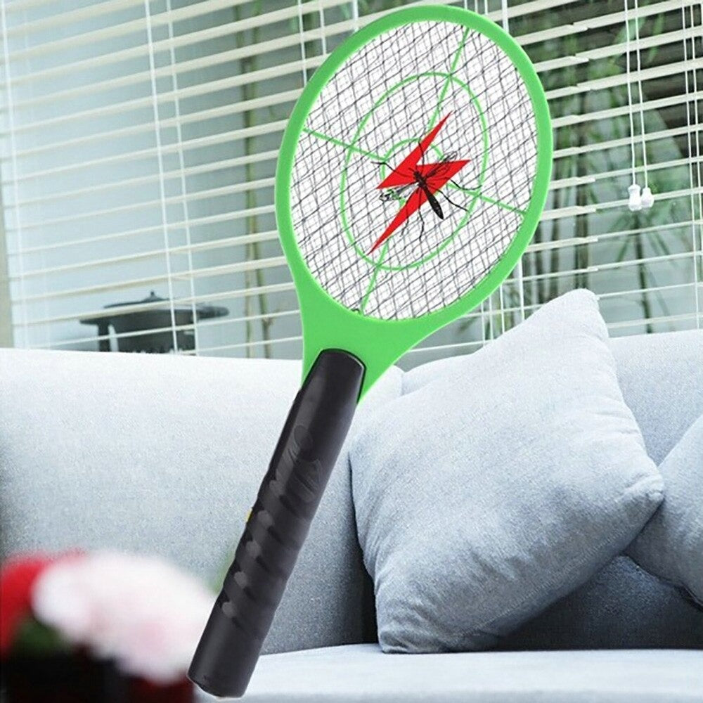 Electric Rechargeable Mosquito Swatter – Cordless Bug Zapper Racket for Flies, Insects & Mosquito Killing