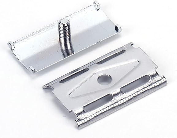 Classic Stainless Steel Manual Safety Razor – Double Edge Blade Razor for Men’s Wet Shaving