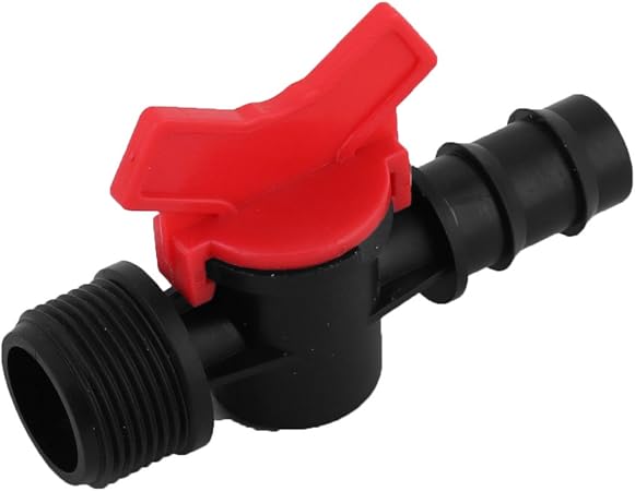 1PC Plastic Flexible Sprinkler Hose Water Valve for PE PVC Pipe Gardening Irrigation Switch Fitting
