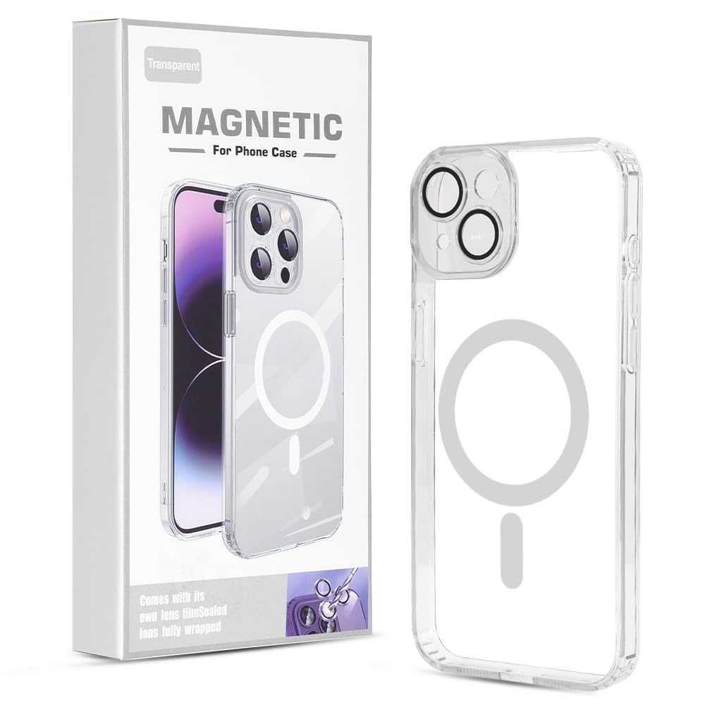 MagSafe Back Cover with Camera Protection for iPhone 11, iPhone 15 Pro