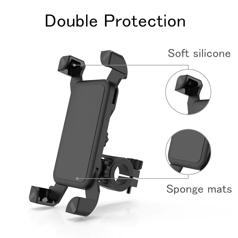 Universal Foot cycle Bike Motorcycle Bicycle Handlebar Phone Holder
