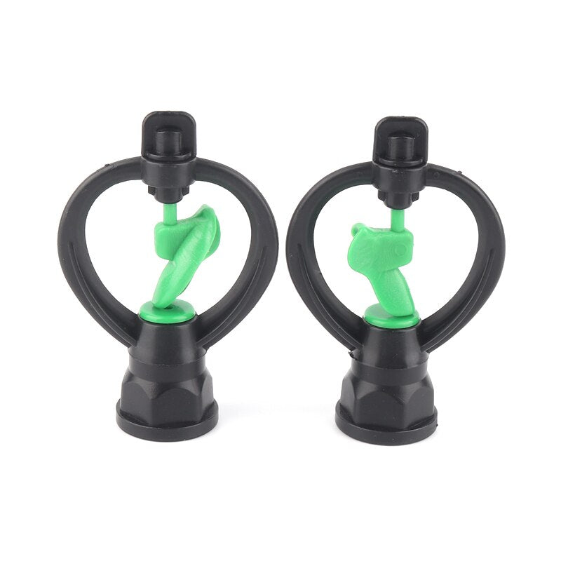 Automatic Butterfly Sprinkler 1/2 3/4 Inch Female Thread 360 Degree Garden Irrigation Nozzle