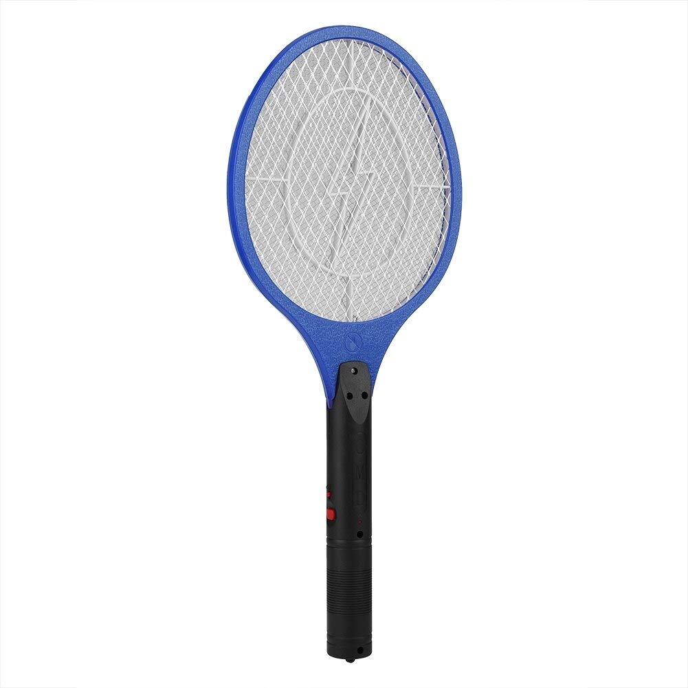 Electric Rechargeable Mosquito Swatter – Cordless Bug Zapper Racket for Flies, Insects & Mosquito Killing
