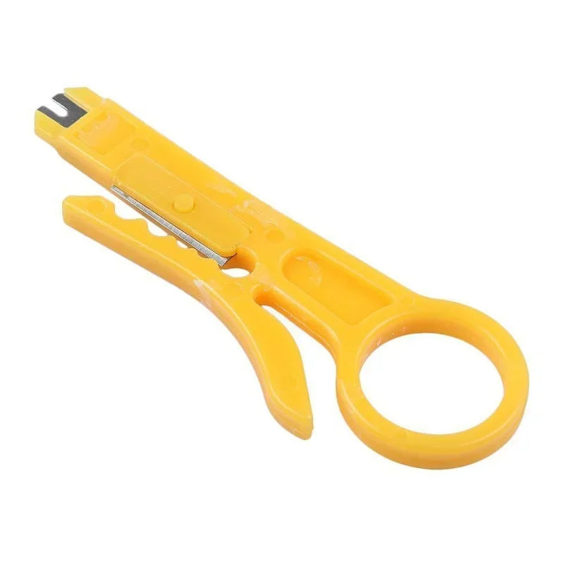 Network Cable Crimping Tool – 3-in-1 Stripping & Crimping Pliers for RJ45, RJ11, RJ12 Connectors