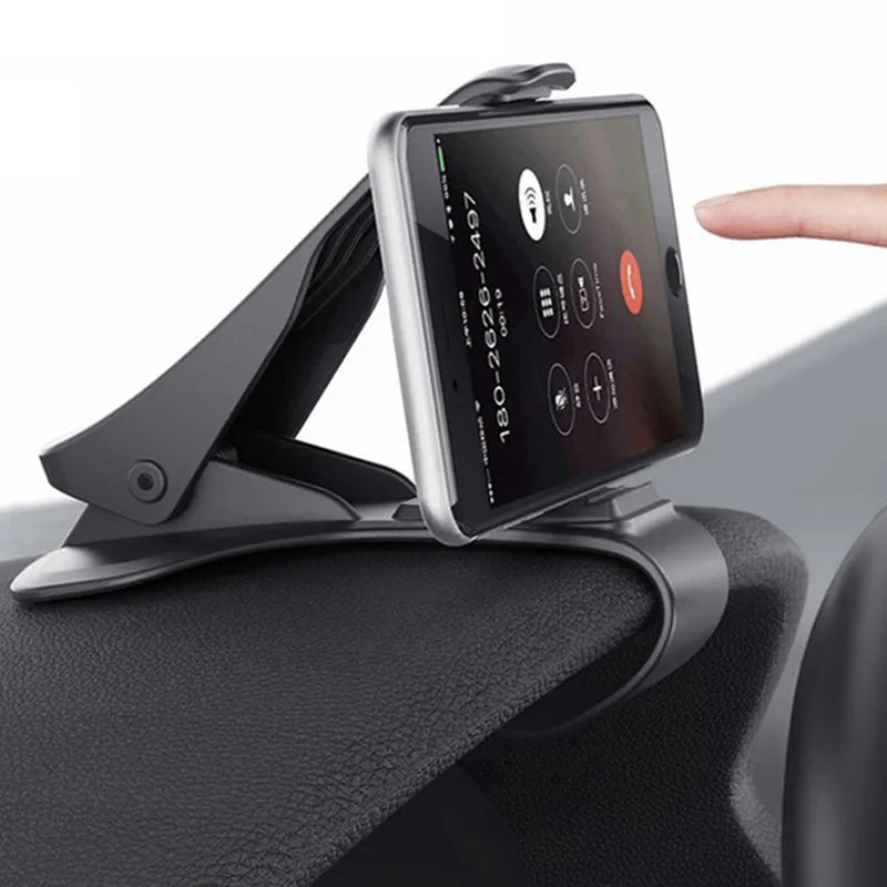Car Phone Gps Holder Universal Navigation Dashboard In Car Mobile Support Clip Fold Holder Car Phone Kickstand