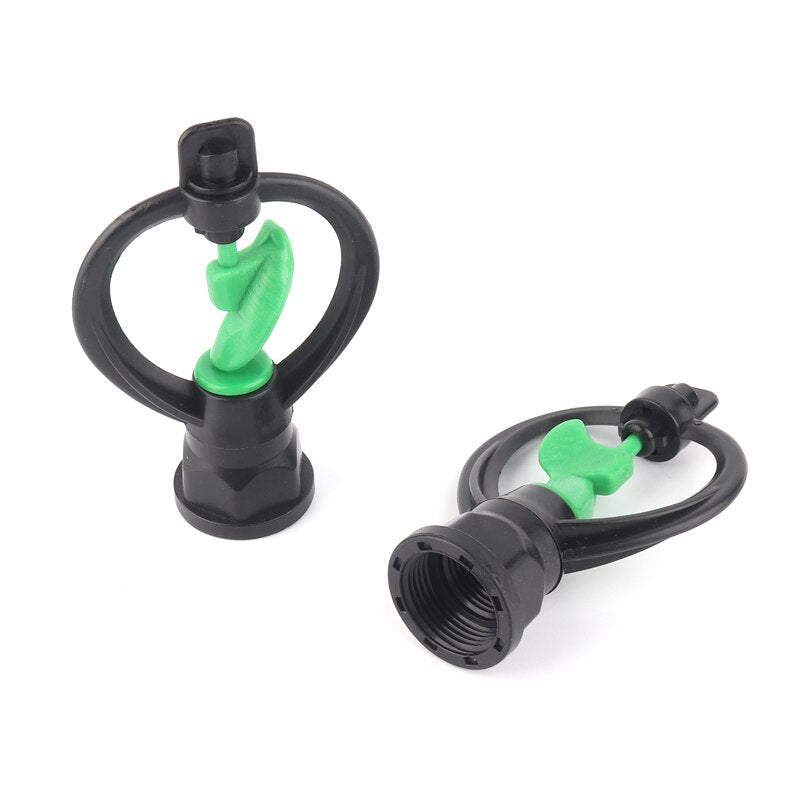 Automatic Butterfly Sprinkler 1/2 3/4 Inch Female Thread 360 Degree Garden Irrigation Nozzle