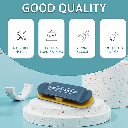 4-Piece Self-Adhesive Wire Holder ā No-Tail Hook Cable Organizer Clips for Home & Office Use