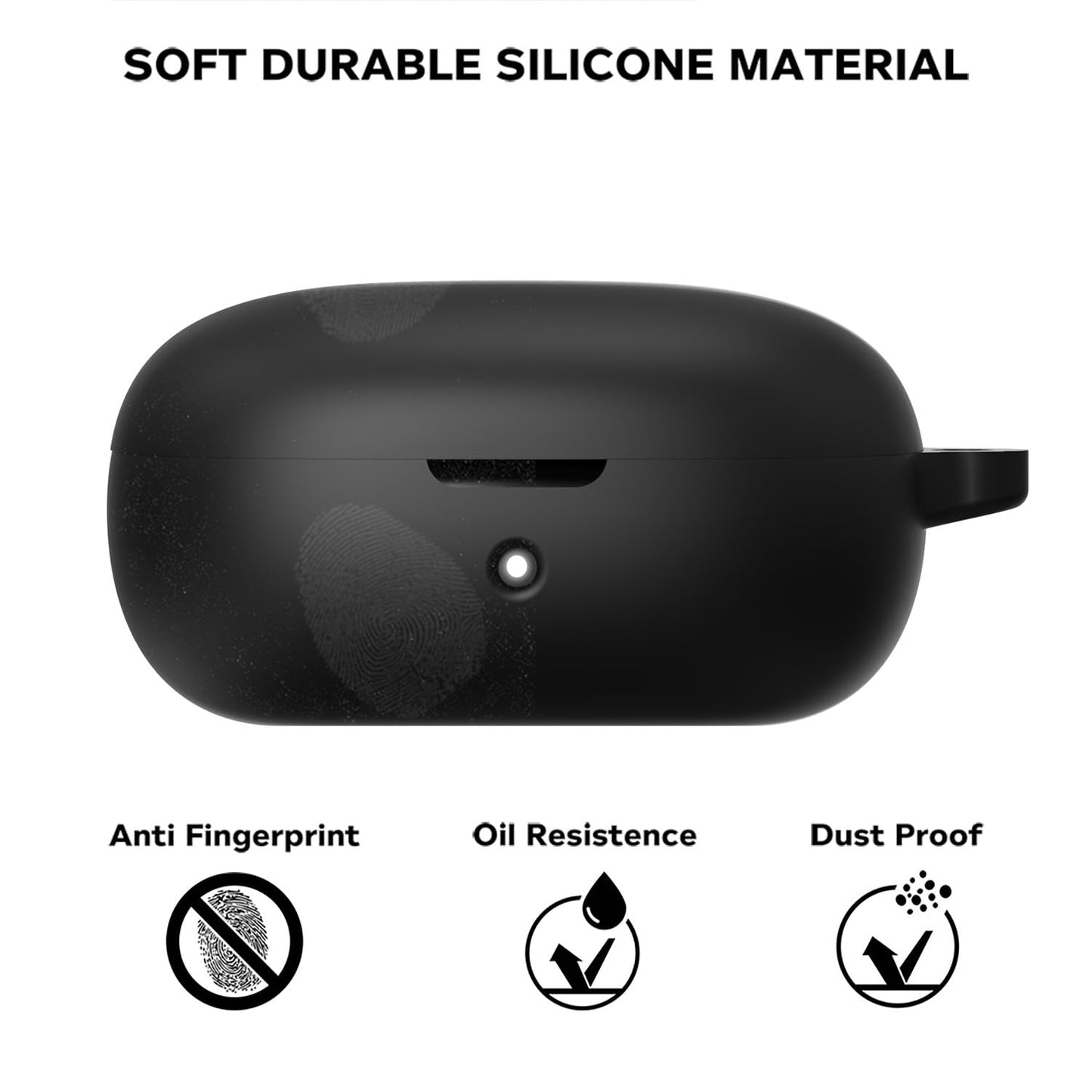 Silicone Case for Anker Soundcore R50i | Soft Protective Earbud Cover & Storage Bag