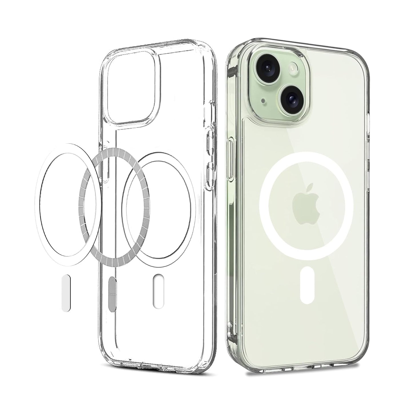 MagSafe Back Cover with Camera Protection for iPhone 11, iPhone 15 Pro