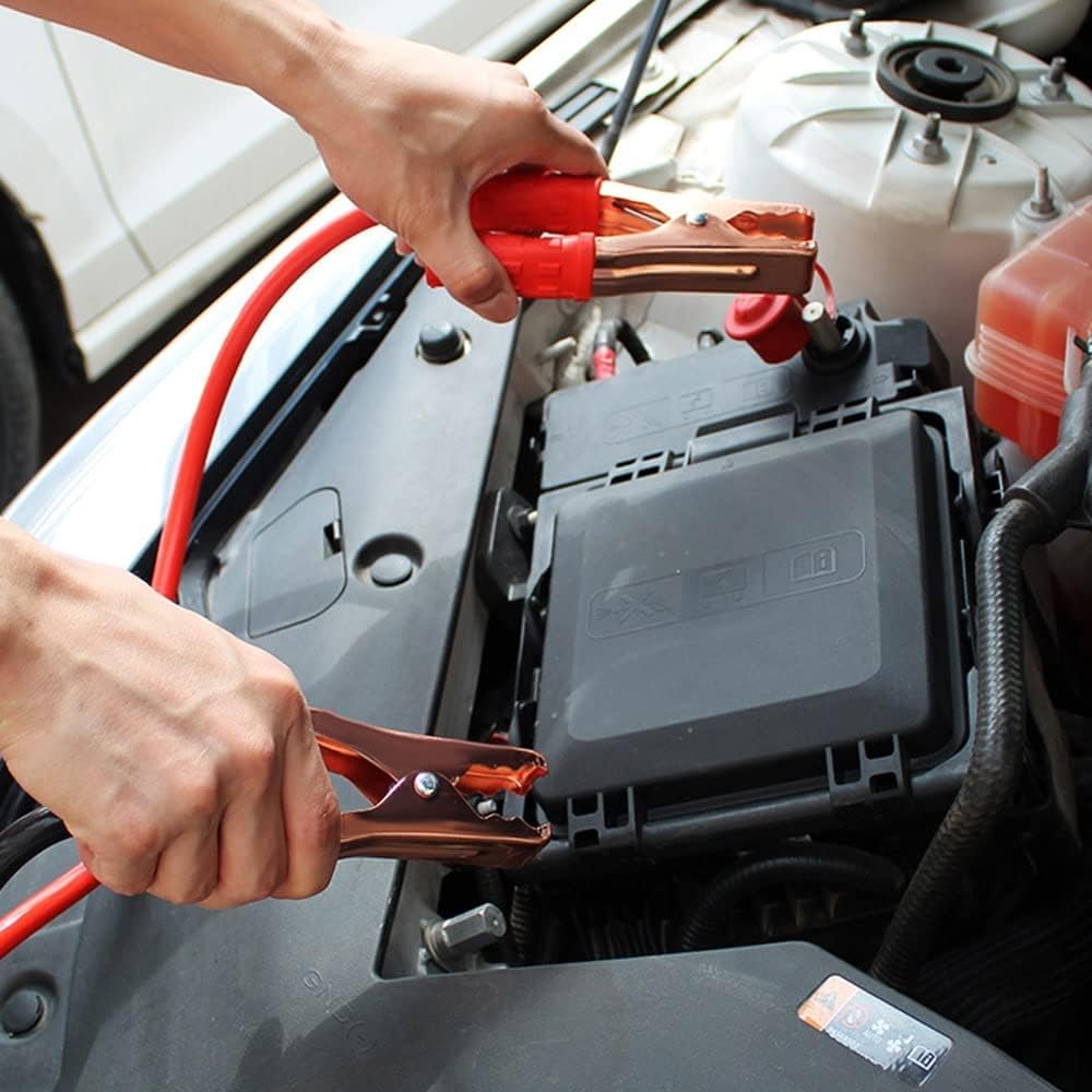1000AMP Heavy Duty Car Jumper Cables with Alligator Clips – Emergency Battery Booster Cables for Cars & Trucks
