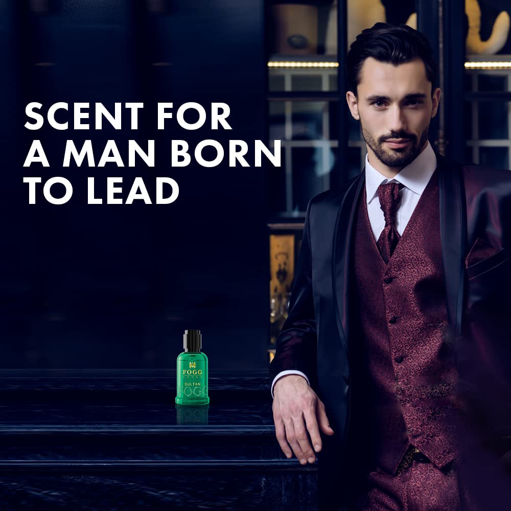 Fogg Sultan Perfume for Men – 15ml Eau de Parfum | Long-Lasting Masculine Fragrance