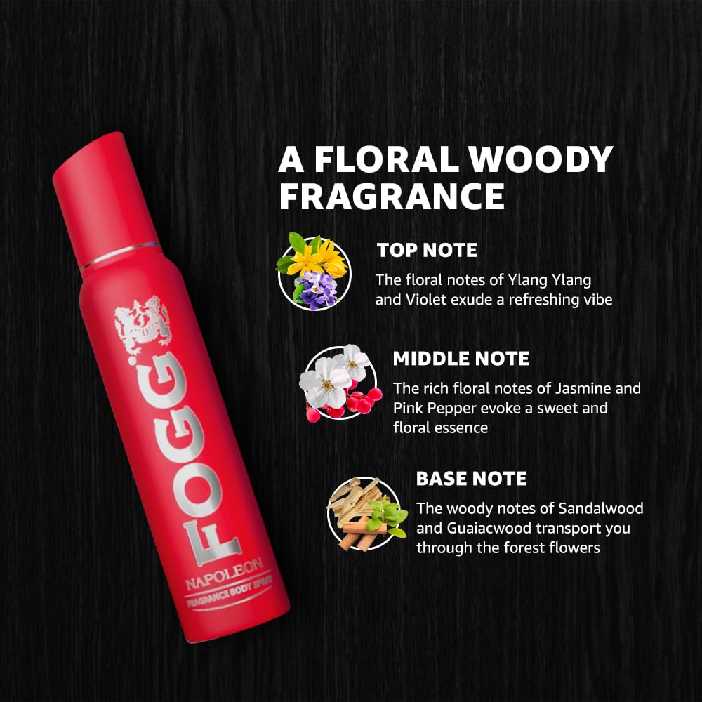 Fogg Body Spray for Men 150ml – Long Lasting Masculine Deodorant Body Spray