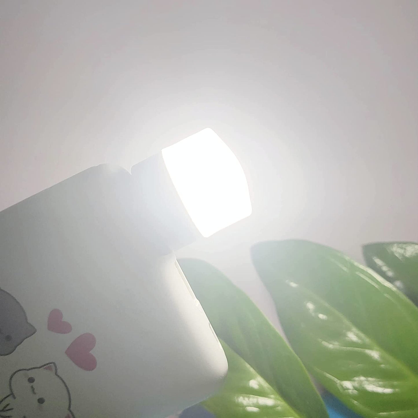 Portable USB Mini LED Night Light White Color for Laptop Power Bank and Computer