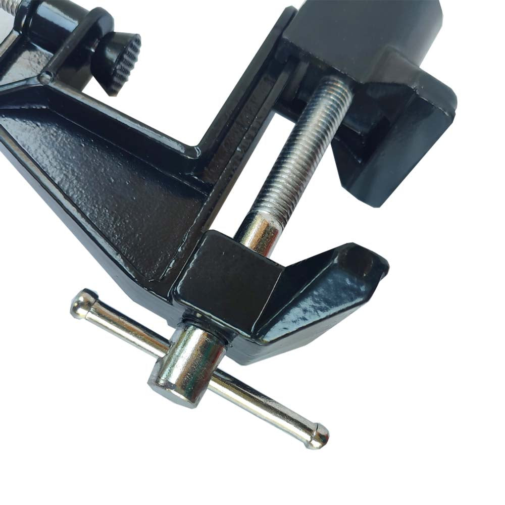 Aluminum Mini Table Clamp Bench Vice Medium Size DIY Craft Hobby Mold Repair Tool