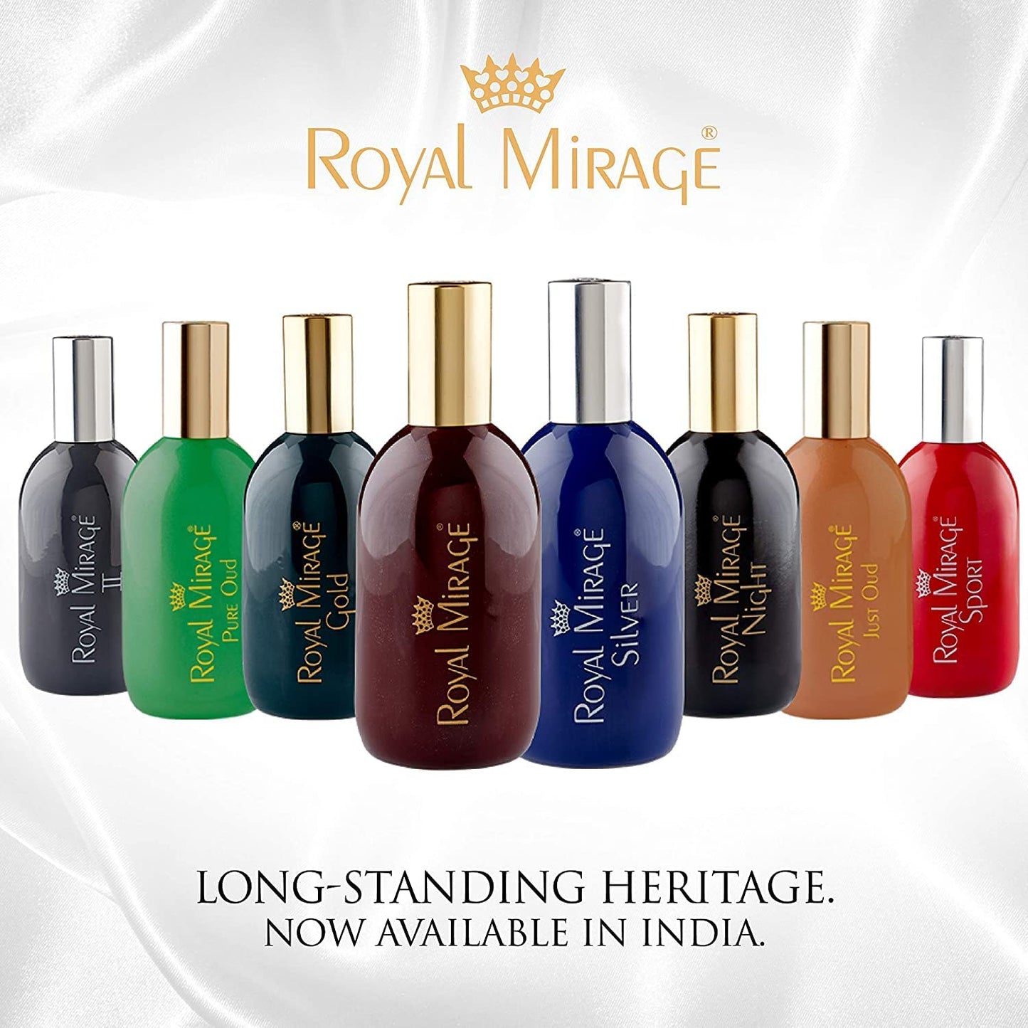 Royal Mirage Original Eau de Cologne Classic & Timeless Fragrance Lush Green Jasmine & Patchouli Notes Long-Lasting Scent Perfect for Everyday Sophistication & Special Occasions 120ml Perfume
