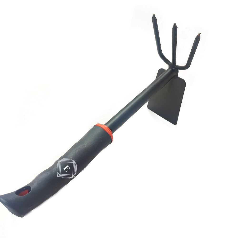 High Quality Black Metal Bonsai Hand Rake Cultivator Hoe Mullu Gardening Tool
