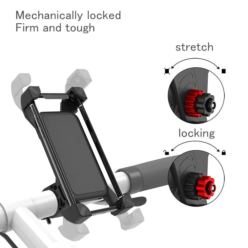 Universal Foot cycle Bike Motorcycle Bicycle Handlebar Phone Holder