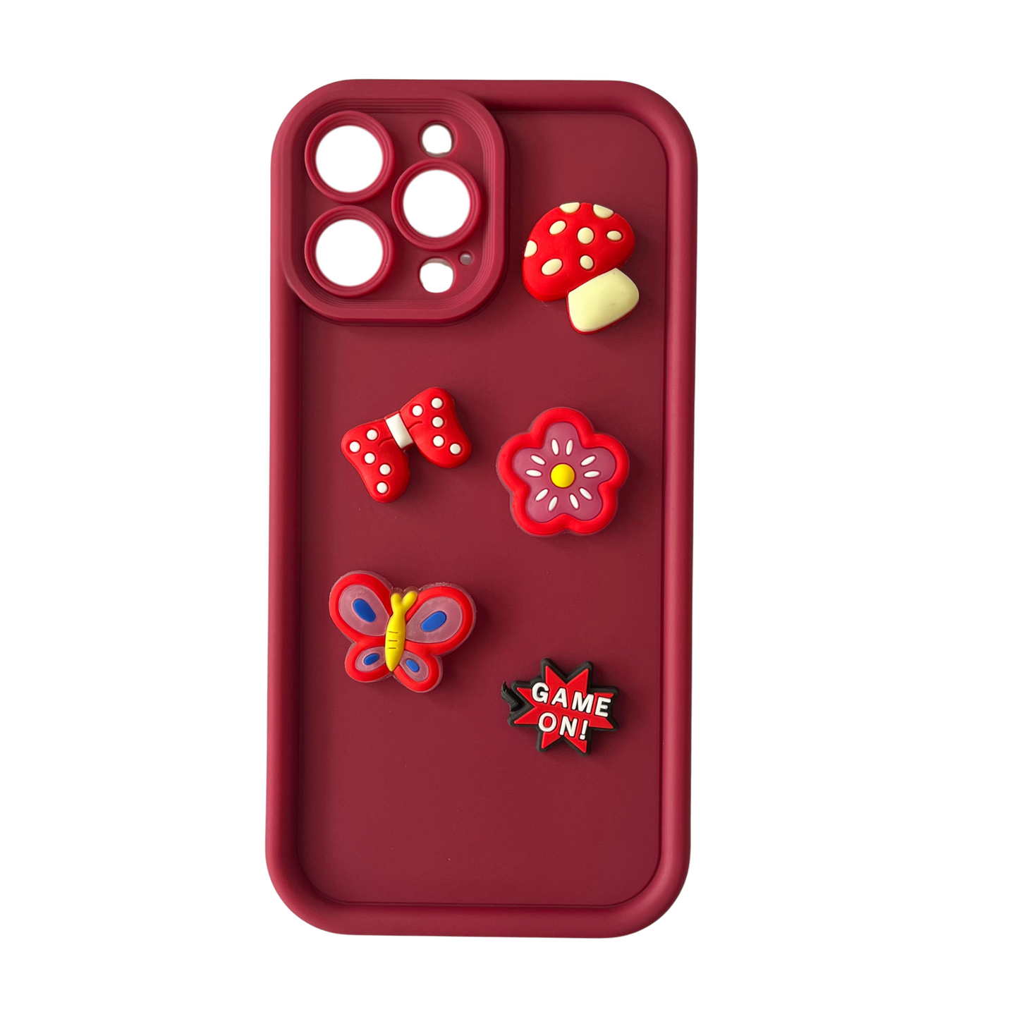 Cute Cartoon 3D Ball Coffee Silicone Mobile Back Case for iPhone 7, 7 Plus, 8, 8 Plus, X, XS, XR, XS Max, 11, 11 Pro, 11 Pro Max, 12, 12 Mini, 12 Pro, 12 Pro Max, 13, 13 Mini, 13 Pro, 13 Pro Max, 14