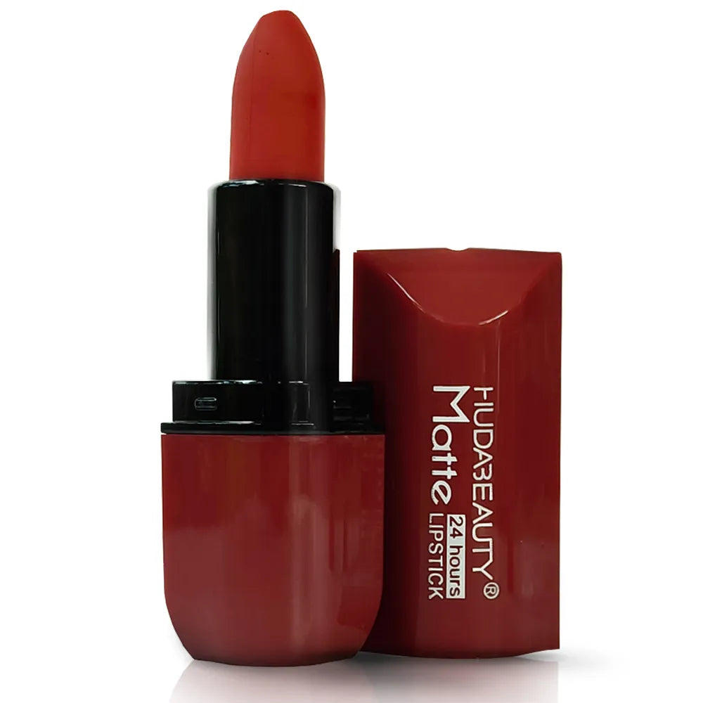 Matte Lipstick Hudabeauty Long Lasting & Comfortable lip Shades 24 Hours Time