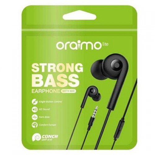 Oraimo Earphones Wired 3.5mm In-ear Earphone Earbuds Headset Earphone Handsfree