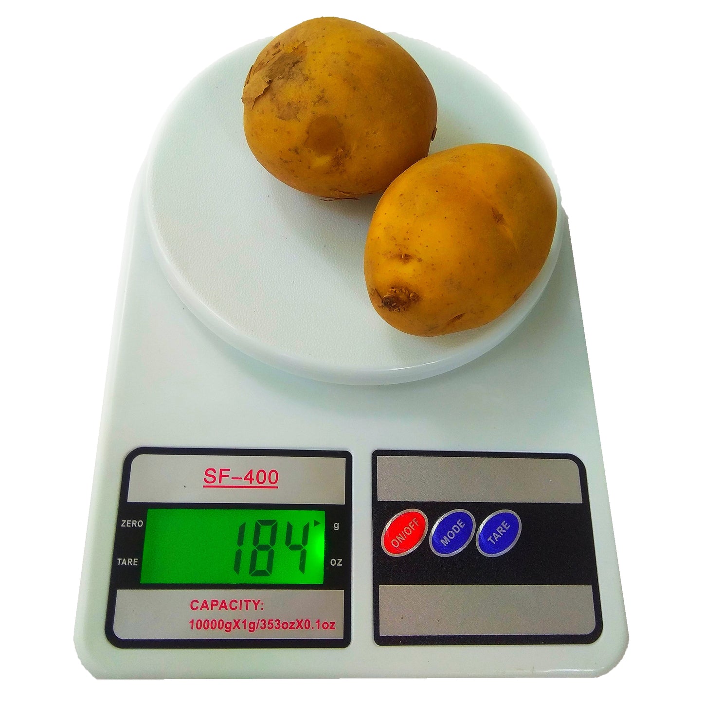 Digital Kitchen Scale 10kg LCD Electronic Food Measuring Scale Portable 1g Accuracy