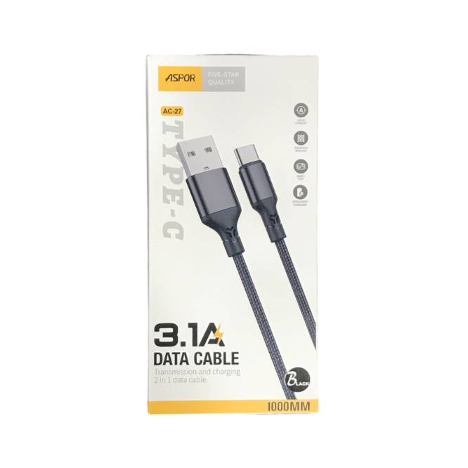 Fast Charging Data Cable Aspor Aspor AC-27 AC-26