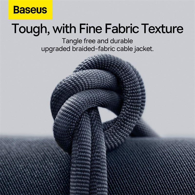 Baseus Crystal Shine Series 1.2m Type-C to Lightning 20W Fast Charging Data Cable for iPhone