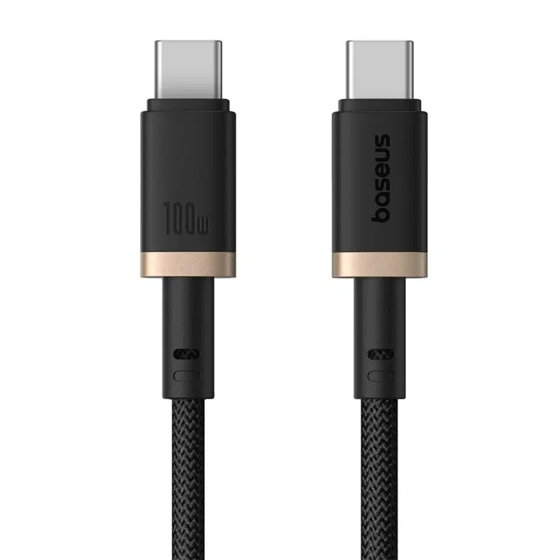 Baseus Dura USB-C to USB-C Fast Charging Data Cable Durable Braided PD Cable for Android, Laptops, and Tablets