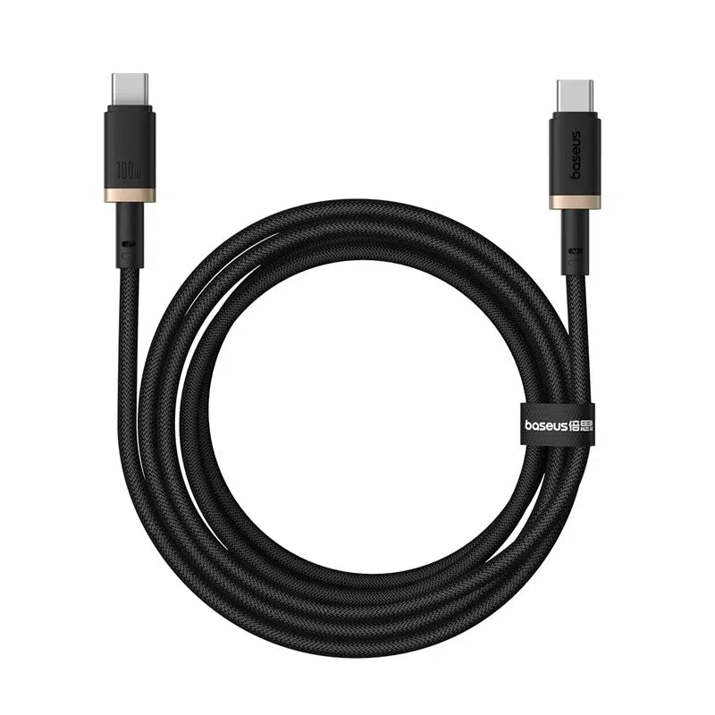 Baseus Dura USB-C to USB-C Fast Charging Data Cable Durable Braided PD Cable for Android, Laptops, and Tablets