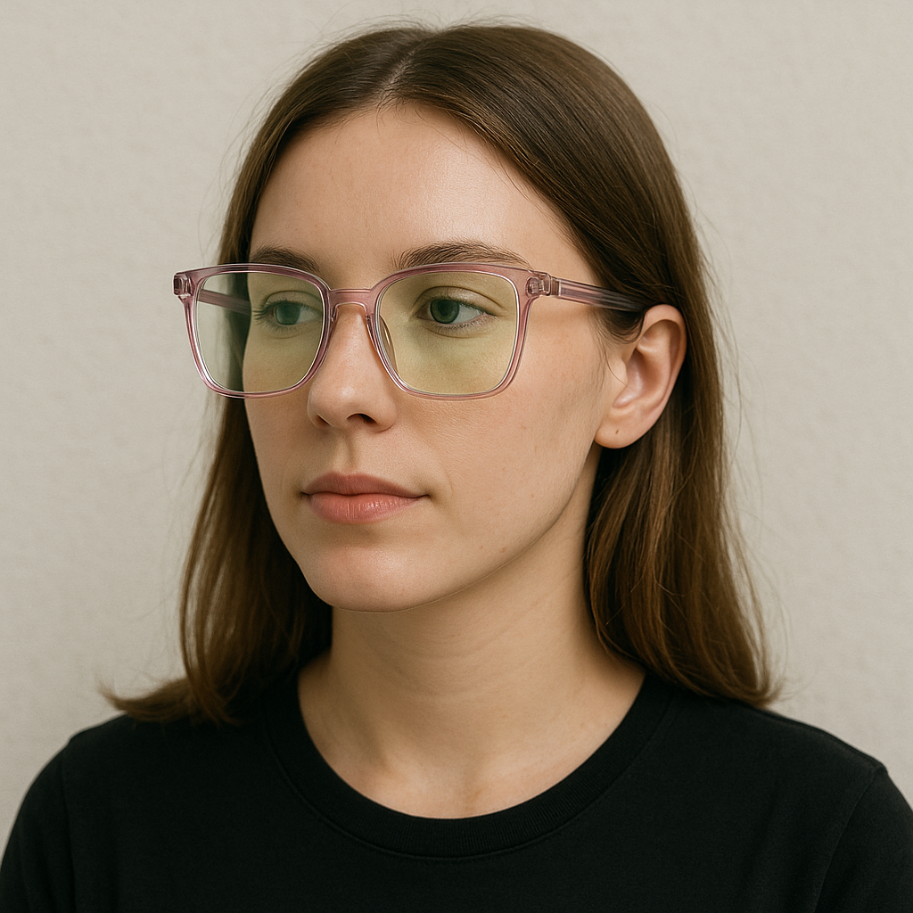 Anti Blue Light Computer Myopia Glasses Women Men Ultralight Clear Transparent Nearsight Eye Glasses