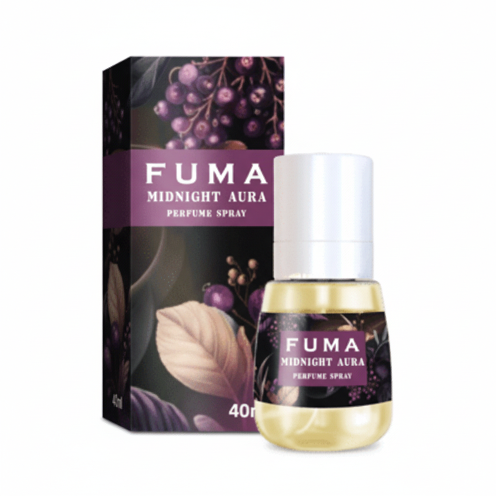 Fuma Midnight Aura Perfume 40ml (Product of Bellose)