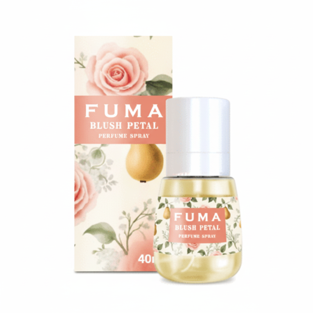 Fuma Blush Petal Perfume 40ml (Product of Bellose)