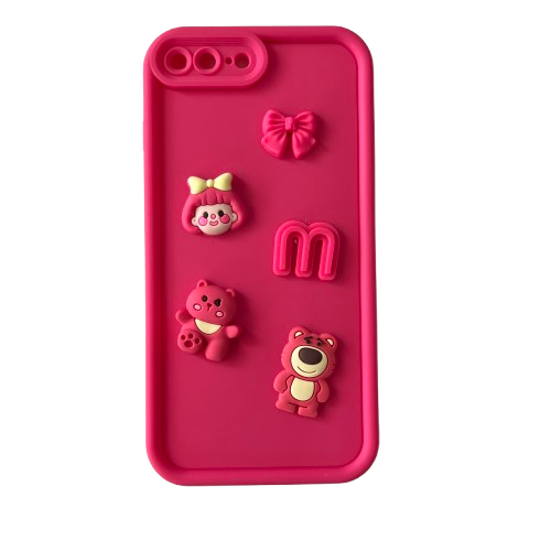 Cute Cartoon 3D Ball Coffee Silicone Mobile Back Case for iPhone 7, 7 Plus, 8, 8 Plus, X, XS, XR, XS Max, 11, 11 Pro, 11 Pro Max, 12, 12 Mini, 12 Pro, 12 Pro Max, 13, 13 Mini, 13 Pro, 13 Pro Max, 14