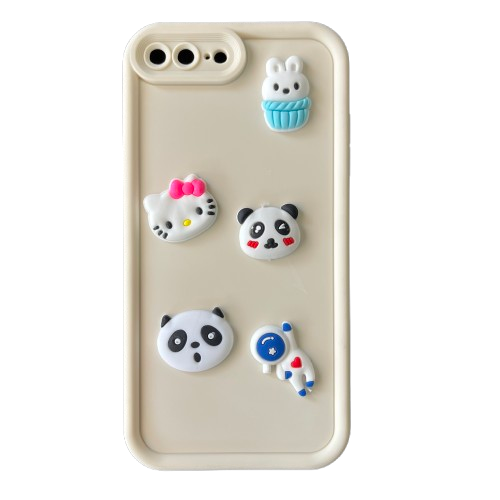 Cute Cartoon 3D Ball Coffee Silicone Mobile Back Case for iPhone 7, 7 Plus, 8, 8 Plus, X, XS, XR, XS Max, 11, 11 Pro, 11 Pro Max, 12, 12 Mini, 12 Pro, 12 Pro Max, 13, 13 Mini, 13 Pro, 13 Pro Max, 14